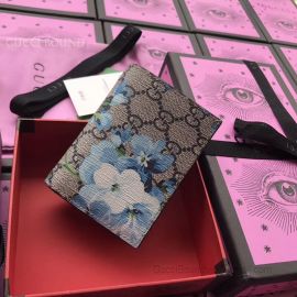 Gucci GG Blooms Card Case Blue 453176