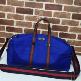 Gucci Technical Canvas Duffle Blue 450983