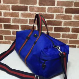 Gucci Technical Canvas Duffle Blue 450983