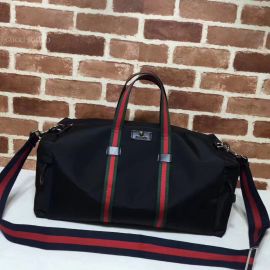 Gucci Technical Canvas Black Duffle 450983