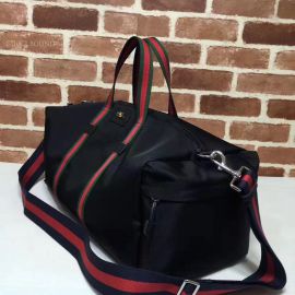 Gucci Technical Canvas Black Duffle 450983