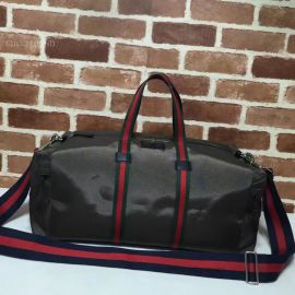 Gucci Technical Black Canvas Duffle 450983