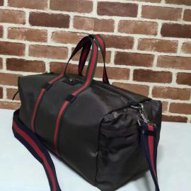 Gucci Technical Black Canvas Duffle 450983