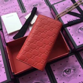 Gucci Padlock Continental Red Wallet 453506