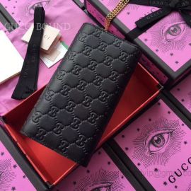 Gucci Padlock Continental Wallet Black 453506
