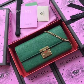 Gucci Padlock Continental Wallet Green 453506