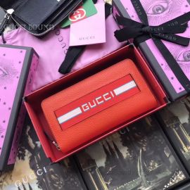 Gucci Rubx 2 Fold, Bi Fold Wallet Bambusherp Red 459138