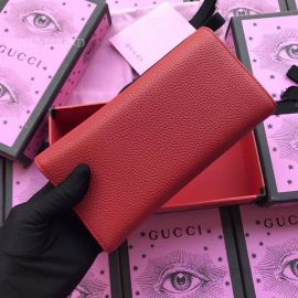 Gucci Garden Bat Calfskin Continental Red Wallet 516926