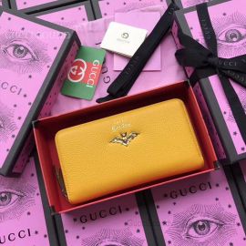 Gucci New Tassel Women Wallet Bat Yellow 516927