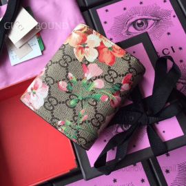 Gucci Padlock Wallet Pink Flower 453155