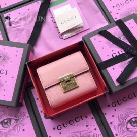 Gucci Padlock Wallet Pink 453155