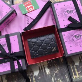 Gucci Signature Card Case Black 522869