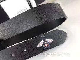 Gucci Belt Whit Bee Black 35mm