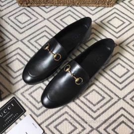 Gucci Leather Horsebit Loafer Black