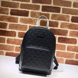 Gucci Signature Leather Backpack Black 450967