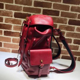 Gucci Re(Belle) Leather Backpack Red 526908