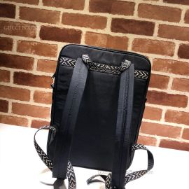 Gucci Medium Backpack With Gucci 80S Patch Black 536724