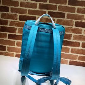 Gucci Medium Backpack With Gucci 80S Patch Blue 536724