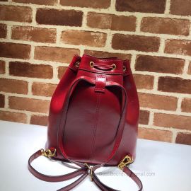 Gucci Medium Bucket Backpack Red 550189