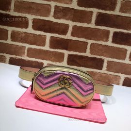 Gucci GG Marmont Matelasse Leather Belt Multicolor Bag 476434