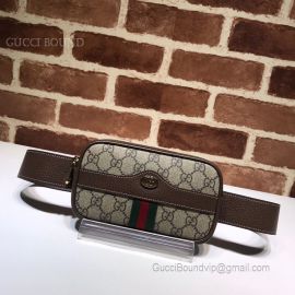 Gucci Ophidia GG Supreme Belted Iphone Case Brown 519308