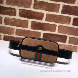 Gucci Ophidia Suede Belted Iphone Case Brown 519308