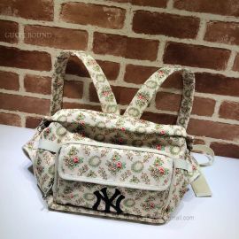 Gucci Belt Bag With NY Yankees Patch White 536842