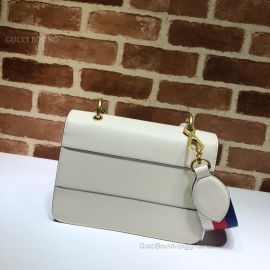 Gucci Queen Margaret Leather Bag White 476542