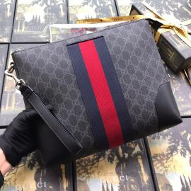 Gucci GG Supreme Men'S Bag Black 523603