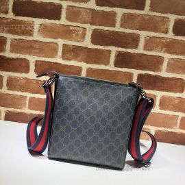 Gucci GG Supreme Small Messenger Bag Black 523599