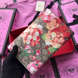 Gucci Dionysus GG Blooms Supreme Chain Wallet Red 401231