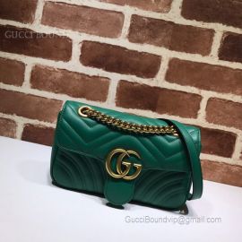 Gucci GG Marmont Matelasse Mini Bag Green 446744