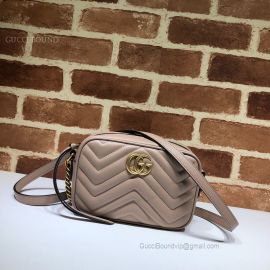 Gucci GG Marmont Matelasse Mini Bag Nude 448065