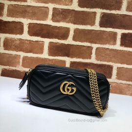 Gucci GG Marmont Mini Chain Bag Black 546581