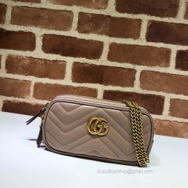 Gucci GG Marmont Mini Chain Bag Nude 546581