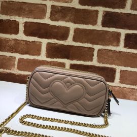 Gucci GG Marmont Mini Chain Bag Nude 546581