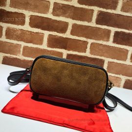 Gucci Ophidia Suede Mini Bag Chestnut 546597