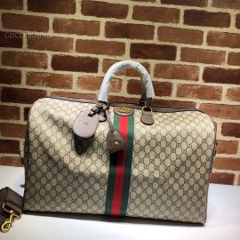 Gucci Ophidia GG Large Carry-On Duffle Brown 547959