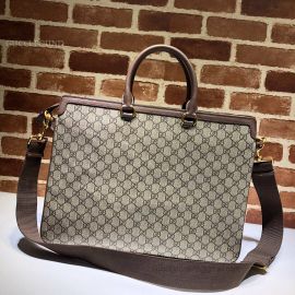 Gucci Ophidia GG Briefcase Brown 547970