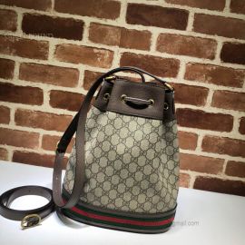 Gucci Ophidia GG Bucket Bag Brown 540457