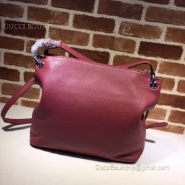 Gucci Soho Leather Hobo Wine 408825