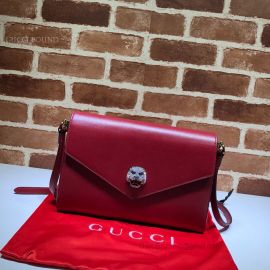 Gucci Medium Shoulder Bag Red 527857
