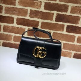 Gucci Arli Leather Small Shoulder Bag Black 550129