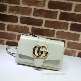 Gucci Arli Leather Small Shoulder Bag White 550129