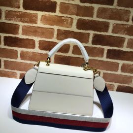 Gucci Queen Margaret Small Top Handle Bag White 476541