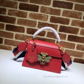 Gucci Queen Margaret Small Top Handle Bag Red 476541