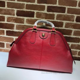 Gucci Re(Belle) Leather Large Top Handle Bag Red 515937