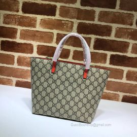 Gucci Children's GG Supreme Tote Green 501804