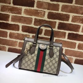 Gucci Ophidia Small GG Tote Bag Brown 547551