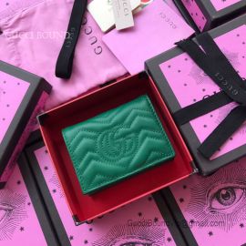 Gucci GG Marmont Card Case Green 466492
